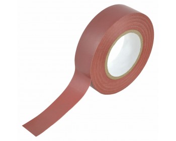 19mm x 20m Brown PVC Electrical Insulation Tape